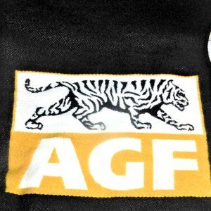 AGF Scarf Men's Scarf Tiger Motif Collectible Scarf Adverting